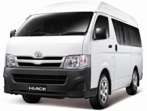 Toyota hiace or similar